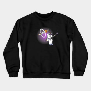 Amputee Astronaut Crewneck Sweatshirt